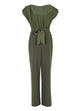 Angela jumpsuit Summernight Green - Dresses Boutique B.V.