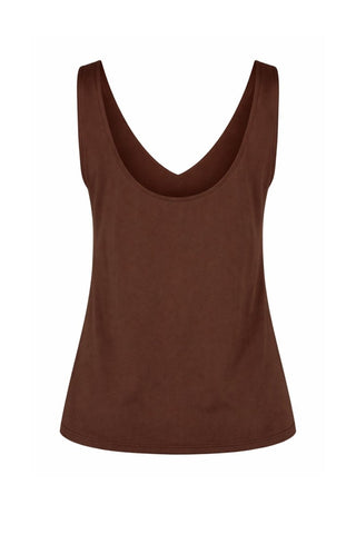 2 side sleeveless top Coconut - Dresses Boutique B.V.