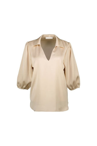 Alma blouson Nude - Dresses Boutique B.V.