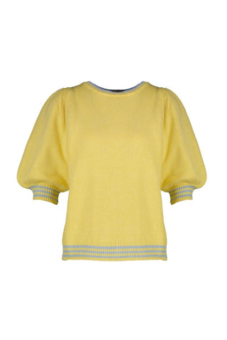 Amalia sweater Yellow - Dresses Boutique B.V.