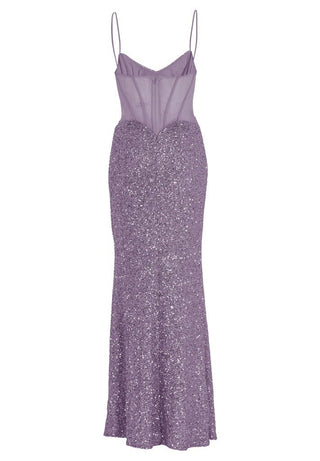 Amania dress Misty Violet - Dresses Boutique B.V.