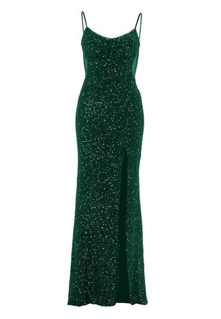 Amania dress Pine Green - Dresses Boutique B.V.