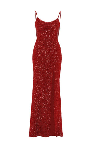 Amania dress Ruby Red - Dresses Boutique B.V.