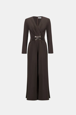 Anye wide - leg wrap jumpsuit - Dresses Boutique B.V.