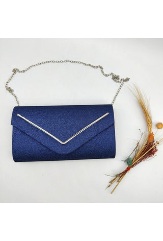 Ariela clutch Navy - Dresses Boutique B.V.