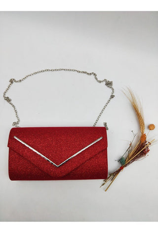 Ariela clutch Red - Dresses Boutique B.V.