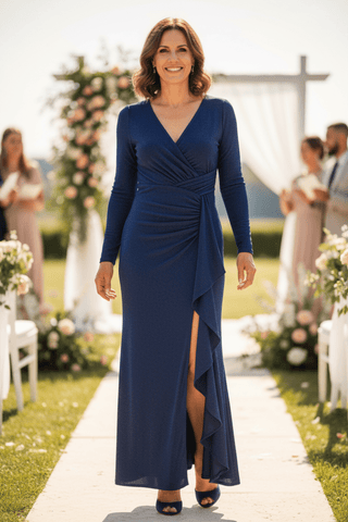 Balana dress Navy - Dresses Boutique B.V.