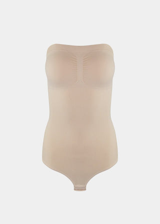 Bandeau Thong Body Latte - Dresses Boutique B.V.