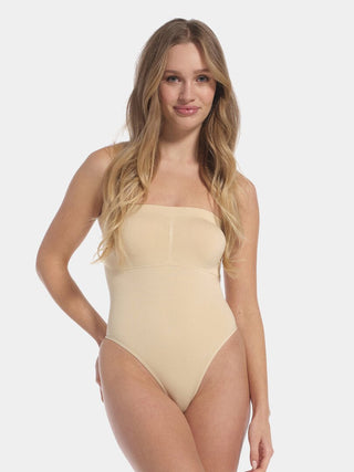 Bandeau Thong Body Latte - Dresses Boutique B.V.