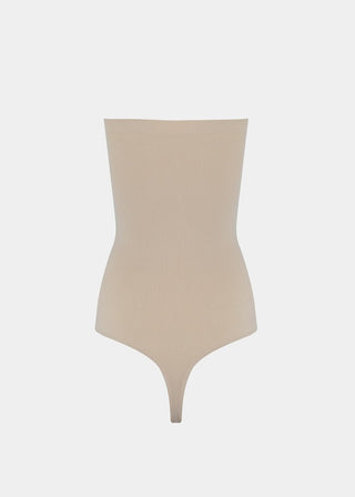 Bandeau Thong Body Latte - Dresses Boutique B.V.