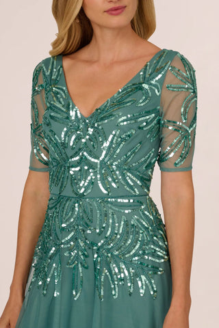BeadedMeshLongDress_GreenSlate_4