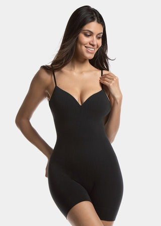 Body Soft Low Back Bodysuit Black - Dresses Boutique B.V.