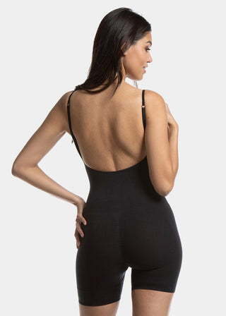 Body Soft Low Back Bodysuit Black - Dresses Boutique B.V.