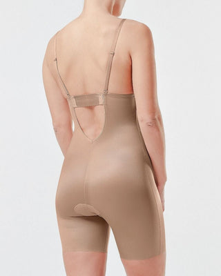 Body plunge low back Champagne - Dresses Boutique B.V.
