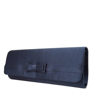 Bow clutch Navy - Dresses Boutique B.V.