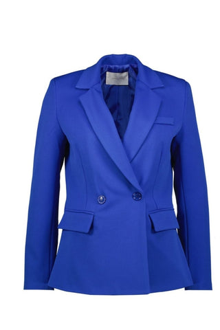 Burnaby blazer Royal Blue - Dresses Boutique B.V.
