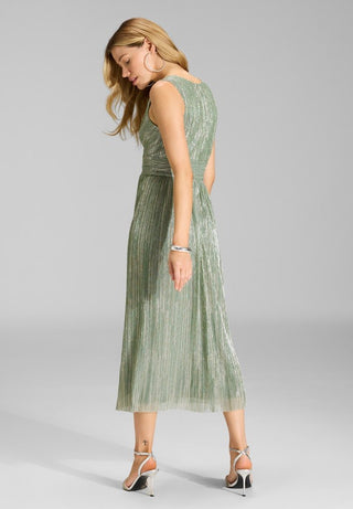 Chrisin dress Matcha Green / copper - Dresses Boutique B.V.