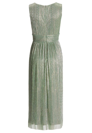 Chrisin dress Matcha Green / copper - Dresses Boutique B.V.