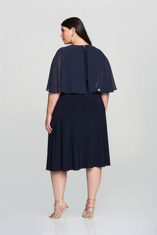 Ciline dress 231757S24 Midnight blue - Dresses Boutique B.V.
