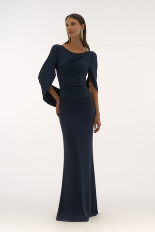 Clarena dress Navy - Dresses Boutique B.V.