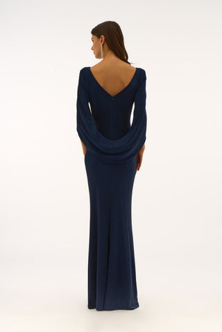 Clarena dress Navy - Dresses Boutique B.V.