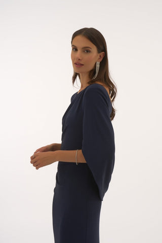 Clarena dress Navy - Dresses Boutique B.V.