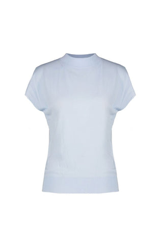 Cornelia knit top Light blue - Dresses Boutique B.V.