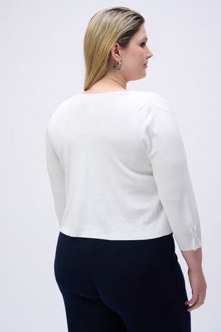 Cover - up cardi 251900 Offwhite - Dresses Boutique B.V.