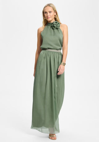 Crinkle chiffon flower top - Dresses Boutique B.V.