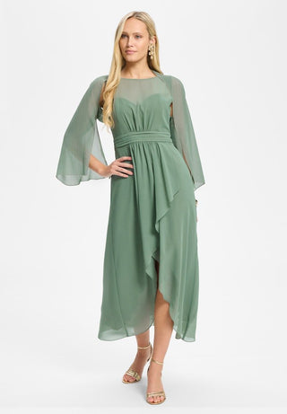 Crinkle chiffon stola - Dresses Boutique B.V.