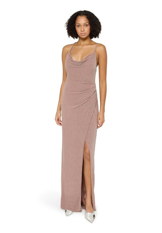 Dariella dress Taupe / Grey - Dresses Boutique B.V.