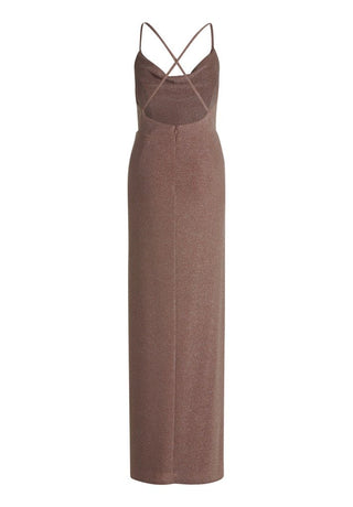 Dariella dress Taupe / Grey - Dresses Boutique B.V.