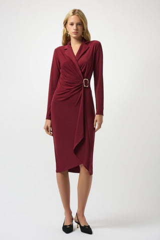 Dibina dress Merlot - Dresses Boutique B.V.