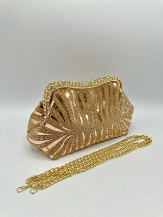 Ditala clutch Champagne - Dresses Boutique B.V.