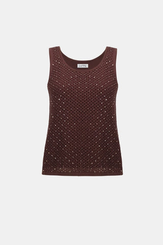Embellished Knit Camisole - Dresses Boutique B.V.