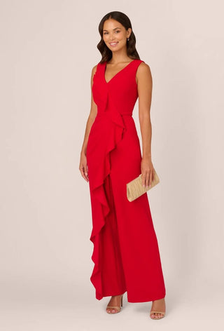 Fabinne jumpsuit Super Red - Dresses Boutique B.V.