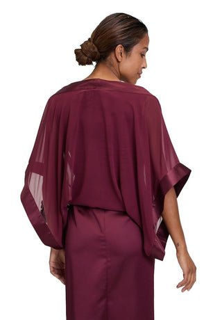 Fancy stola Deep Wine - Dresses Boutique B.V.