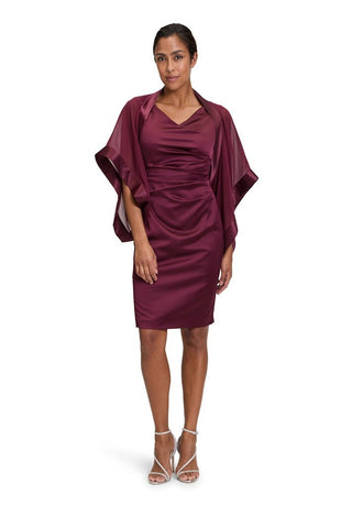 Fancy stola Deep Wine - Dresses Boutique B.V.