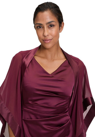 Fancy stola Deep Wine - Dresses Boutique B.V.