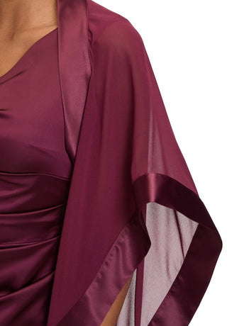 Fancy stola Deep Wine - Dresses Boutique B.V.