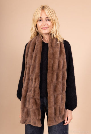 Faussa faux fur scarf - Dresses Boutique B.V.