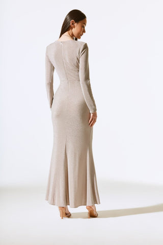Fenoni dress Nude - Dresses Boutique B.V.