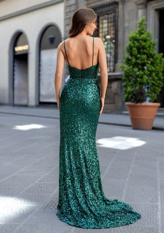 Fianzi dress Posy green - Dresses Boutique B.V.