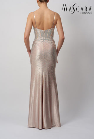 Fintia dress Champagne - Dresses Boutique B.V.