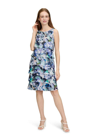 Flacia dress Blue / Green - Dresses Boutique B.V.