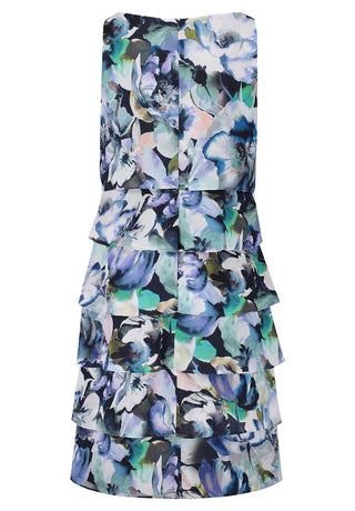 Flacia dress Blue / Green - Dresses Boutique B.V.