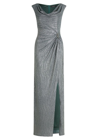 Fliaan dress Dark Green / Grey - Dresses Boutique B.V.