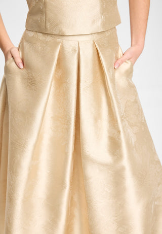 Floraljacquardskirtwithpleats_ChampagneBeige_2