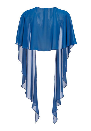 Form stola bolero Azure Blue - Dresses Boutique B.V.