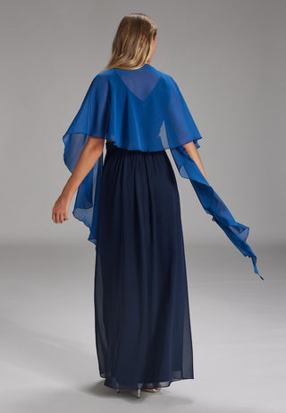 Form stola bolero Azure Blue - Dresses Boutique B.V.